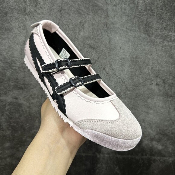 Onitsuka Tiger Mexico 66 Pink Mary Jane Sneakers - Picture 3 of 9